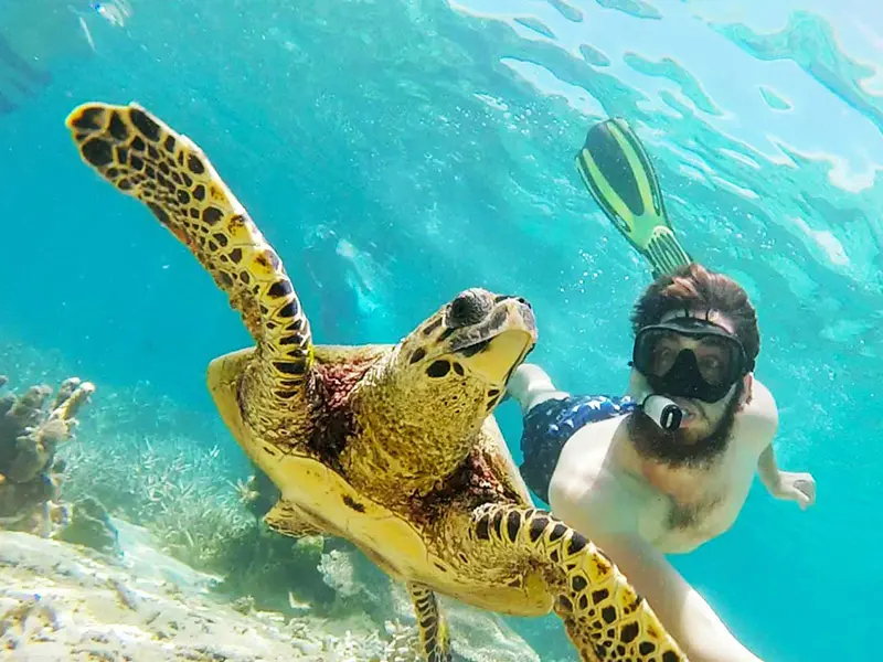 Snorkeling at Nosy Sakatia