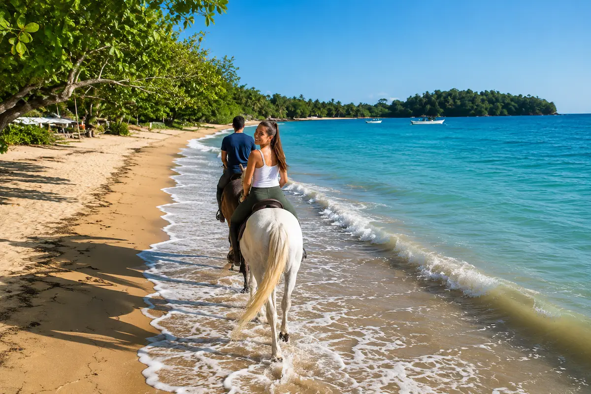 Beach horse riding tour Nosy Be