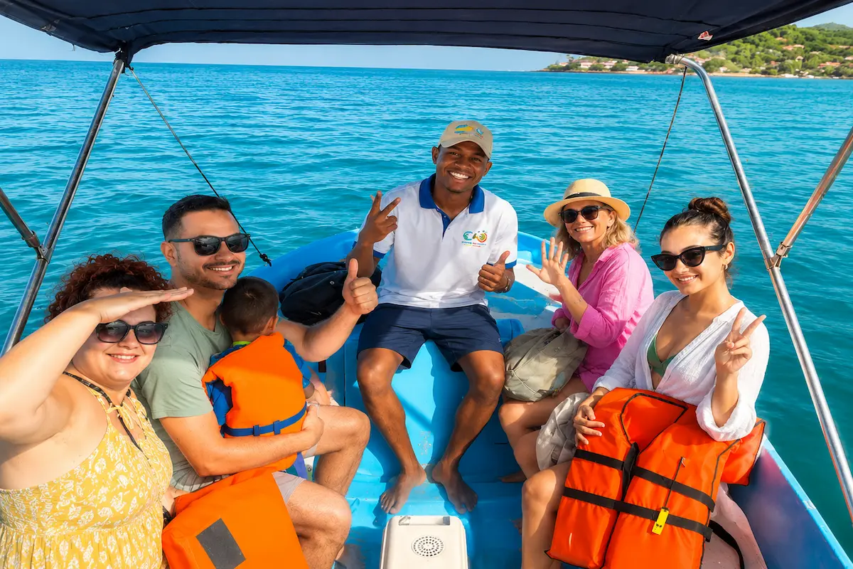 Boat transfer to Nosy Sakatia islands Madagascar