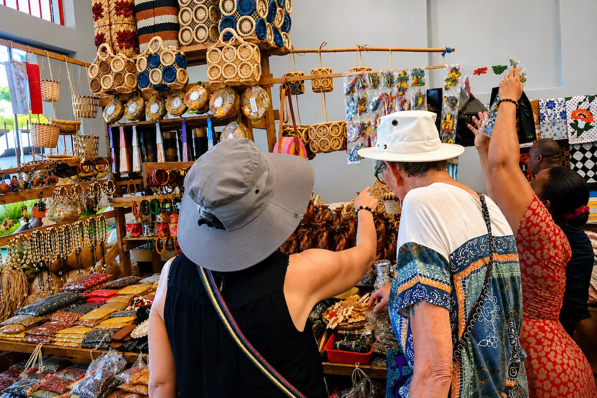 Guided market tour in Hell-Ville, Nosy Be, Madagascar