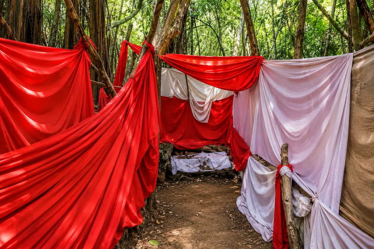 Mahatsinjo cultural heritage site in Nosy Be, Madagascar