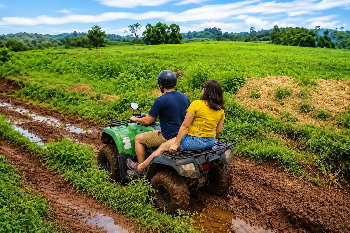 Nosy Be quad bike adventure tour in Madagascar