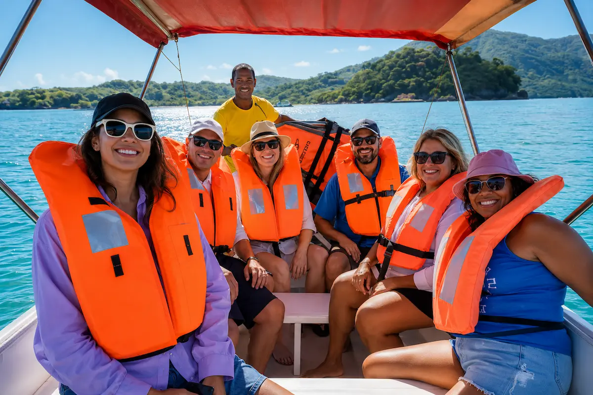 Boat tour to Nosy Tanikely and Nosy Komba, Madagascar