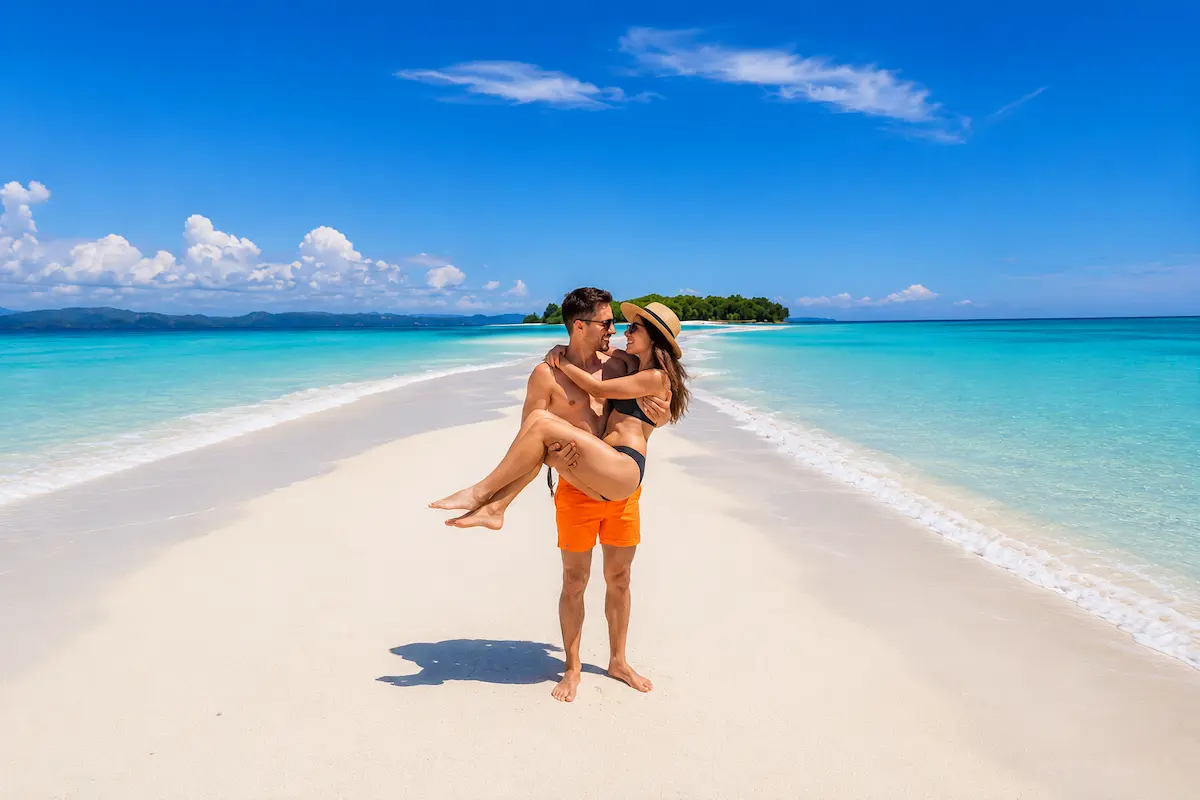 Romantic Nosy Iranja beach