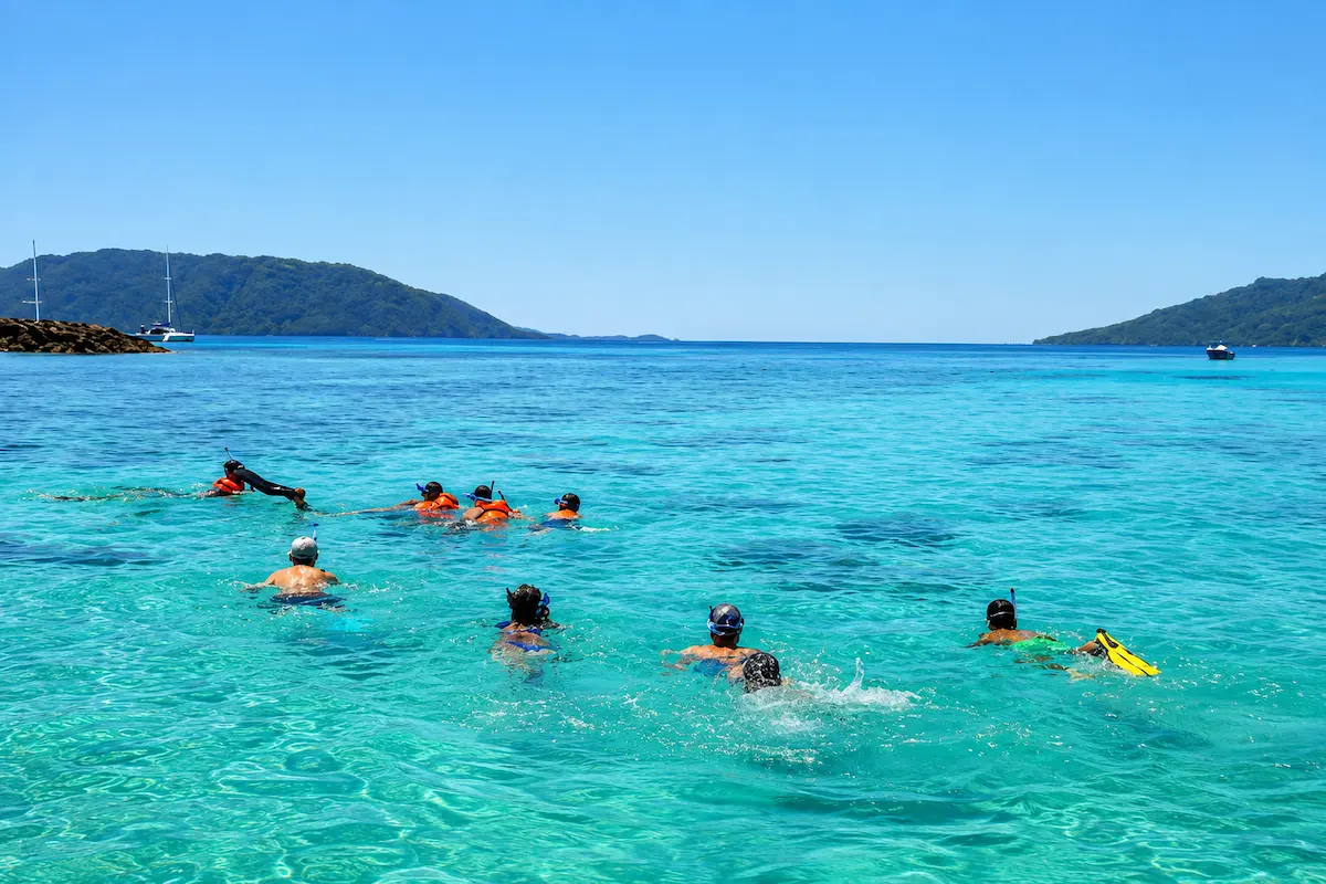 Snorkeling at Nosy Tanikely Marine Reserve, Madagascar