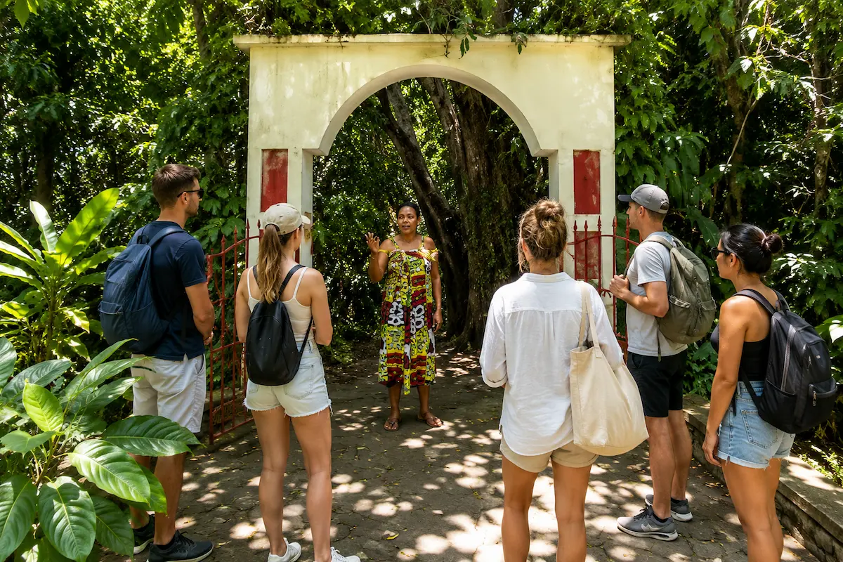 Welcome to the Sacred Banyan Tree of Mahatsinjo, Nosy Be, Madagascar