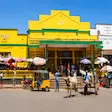 Hell-Ville covered market in Nosy Be Madagascar