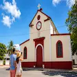 Historic Catholic church in Nosy Be Madagascar