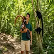 Lemur encounter at Lokobe National Park in Nosy Be Madagascar