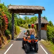 Mont Passot ATV tour entrance in Nosy Be Madagascar