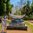 Historic monument in Hell-Ville Nosy Be Madagascar