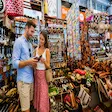 Nosy Be local market souvenir shopping in Madagascar
