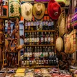 Nosy Be local market selling spices rum and handicrafts in Madagascar