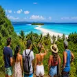 Scenic view of Nosy Iranja Island, Madagascar
