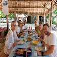 Fresh seafood lunch experience on Nosy Sakatia beach