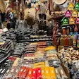 Local spices at Hell-Ville market in Nosy Be, Madagascar