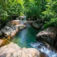 Waterfall in Lokobe National Park, Nosy Be, Madagascar