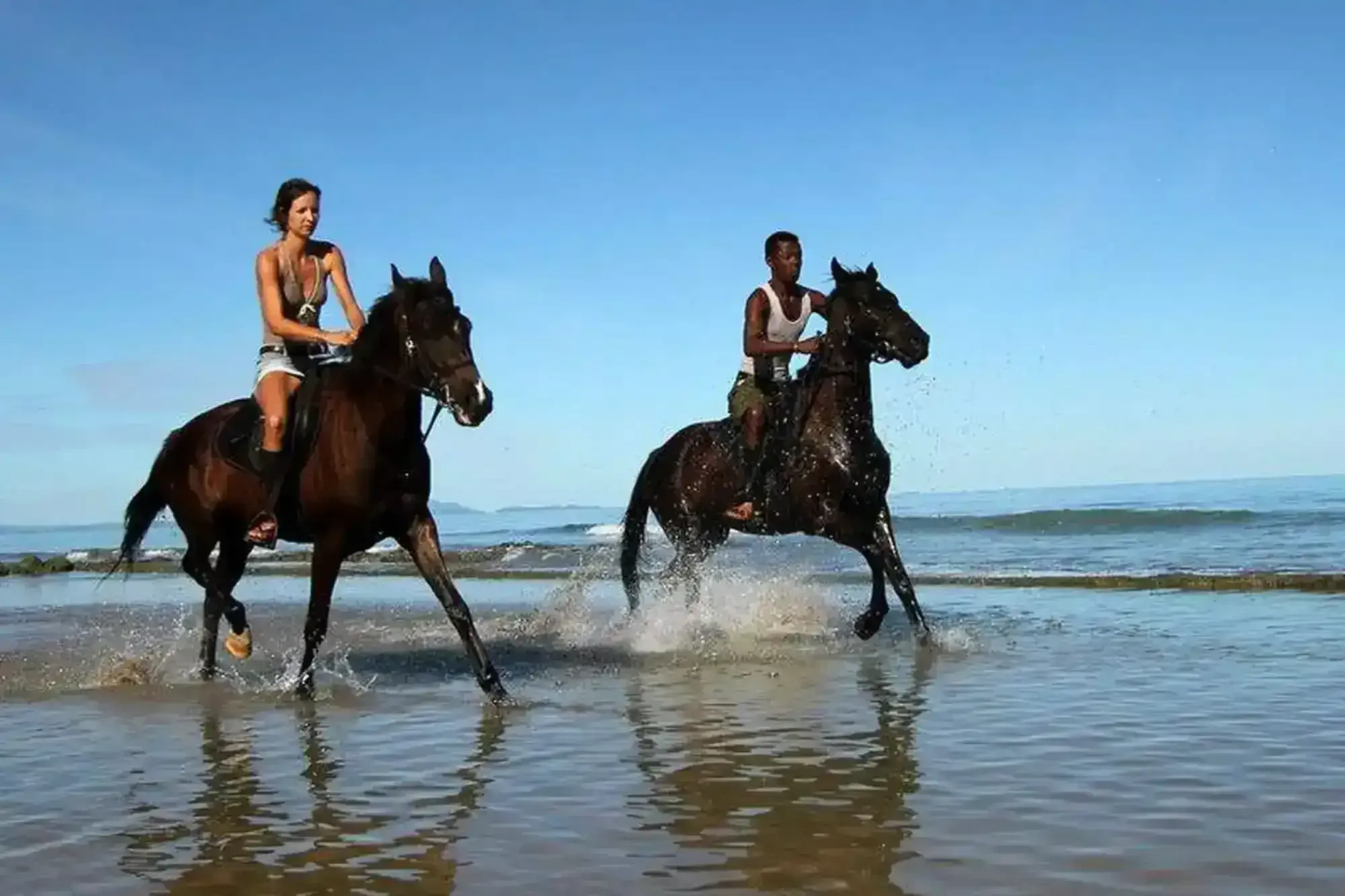 Horse riding adventure in Nosy Be Madagascar for tourists